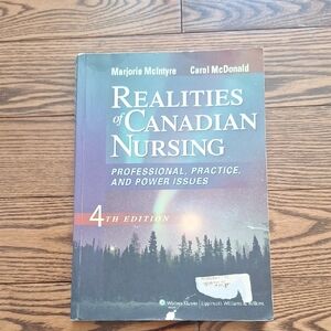Realities of Canadian Nursing Book 4th Ed